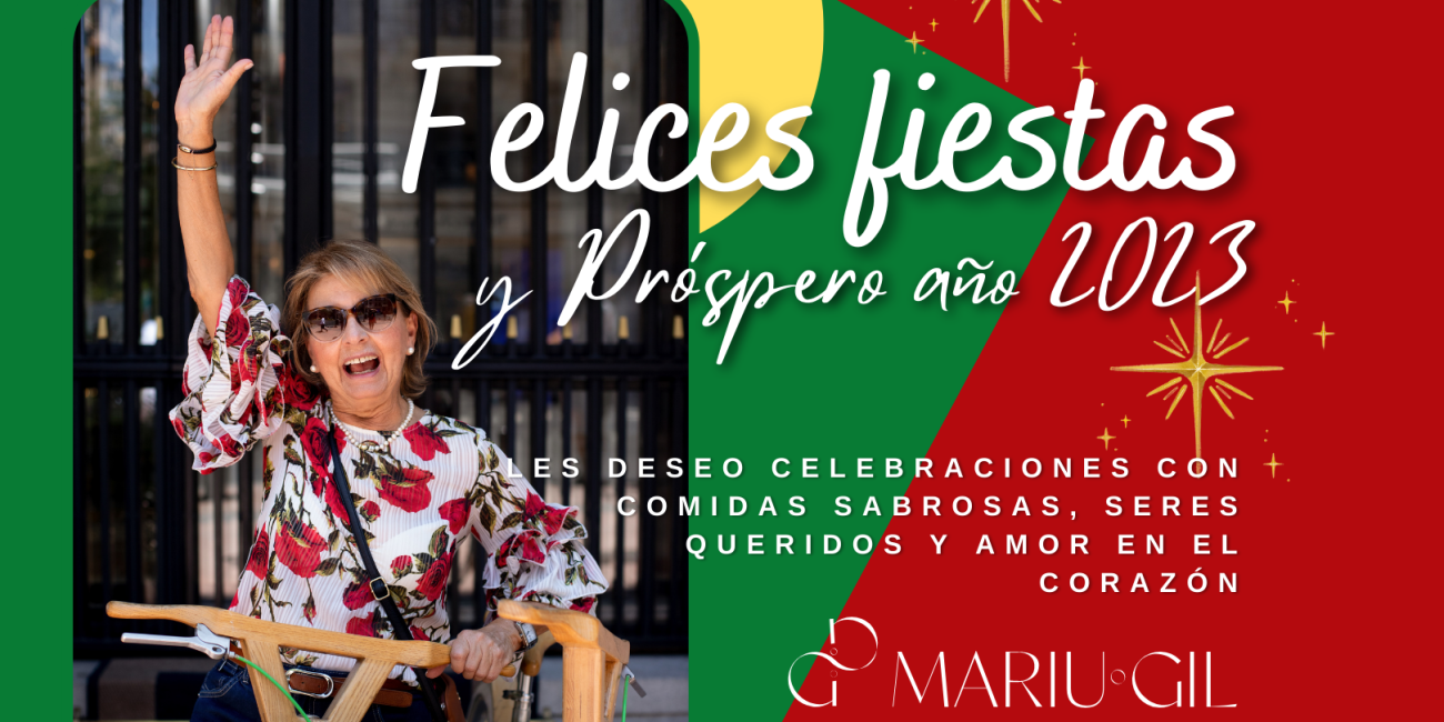 Celebración de Navidad disfrutando de tus comidas